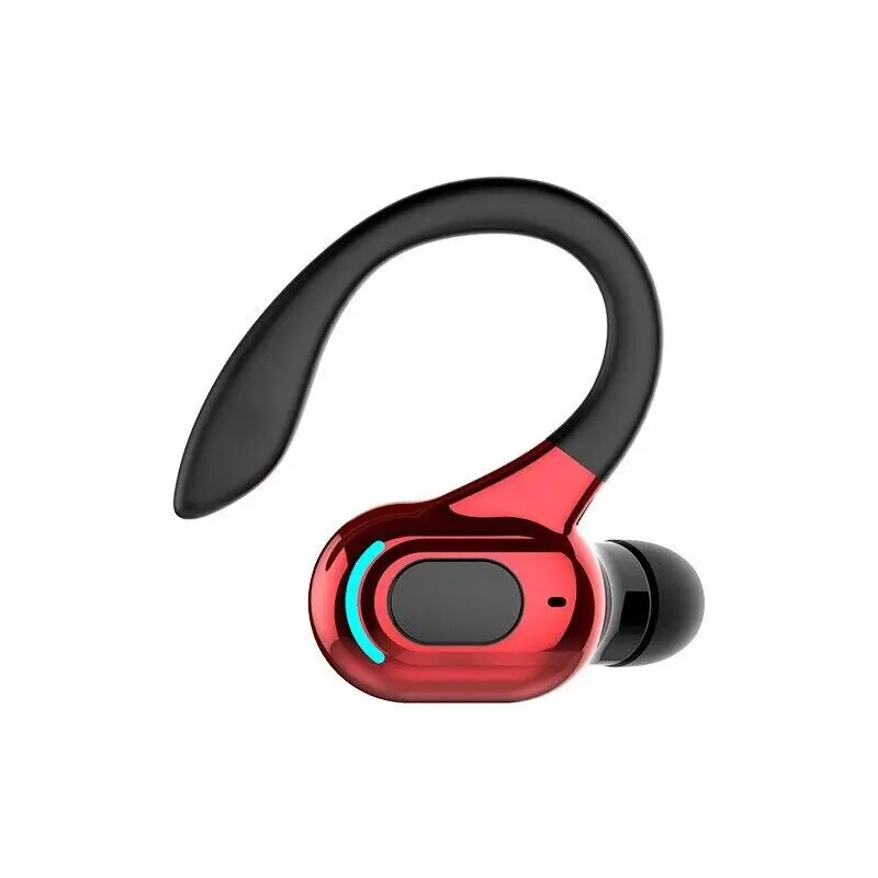 Bluetooth 5.2 Earphone Waterproof Wireless Headphones with Mic Mini Ear Hooks HiFi Stereo Music Earbuds for Phone Gaming_voghion.com