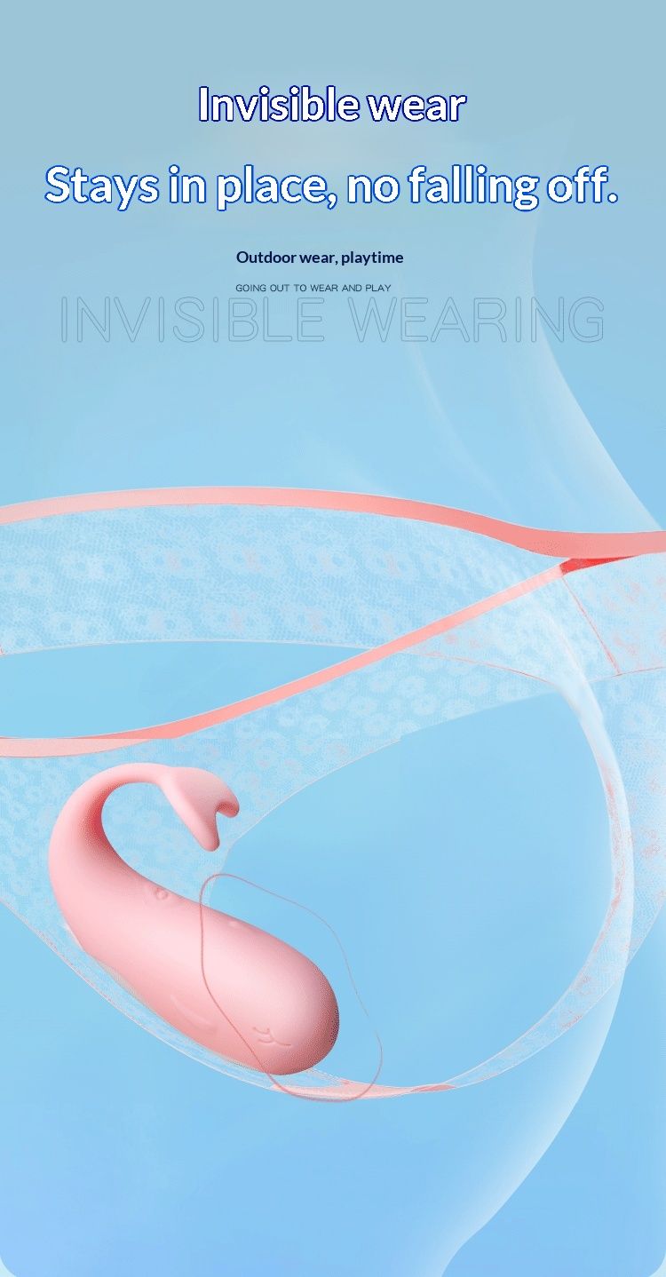 luckyqqyp Ji Yu Vibrateur Masturbateur Féminin Invisible Portable Télécommande Multi-fréquences Puissantes Sexe Adulte_voghion.com