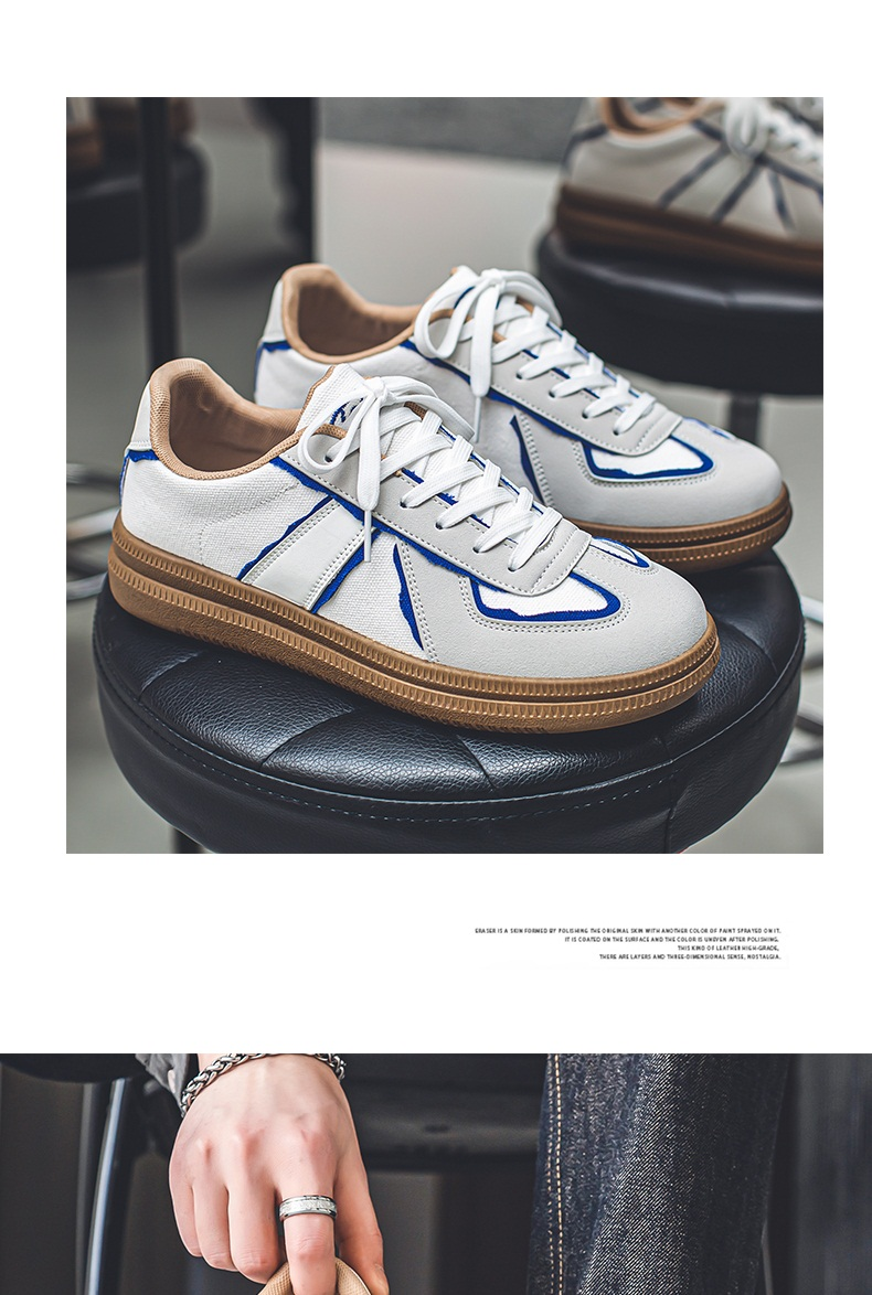 Sneakers för män Mode Fritid Fritid Fritid Sport Andas utomhustränare Mesh Träningsskor_voghion.com