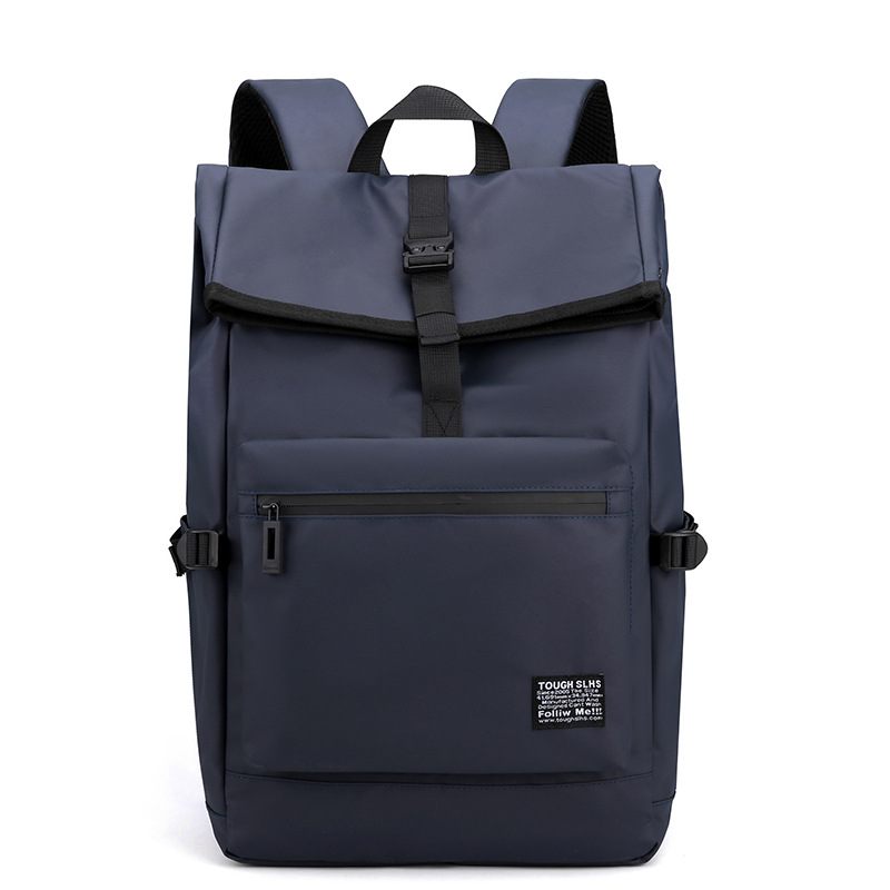 New Men's Simple Backpack Fashion Leisure Travel Bag Computer Lightweight Backpack Schoolbag_voghion.com