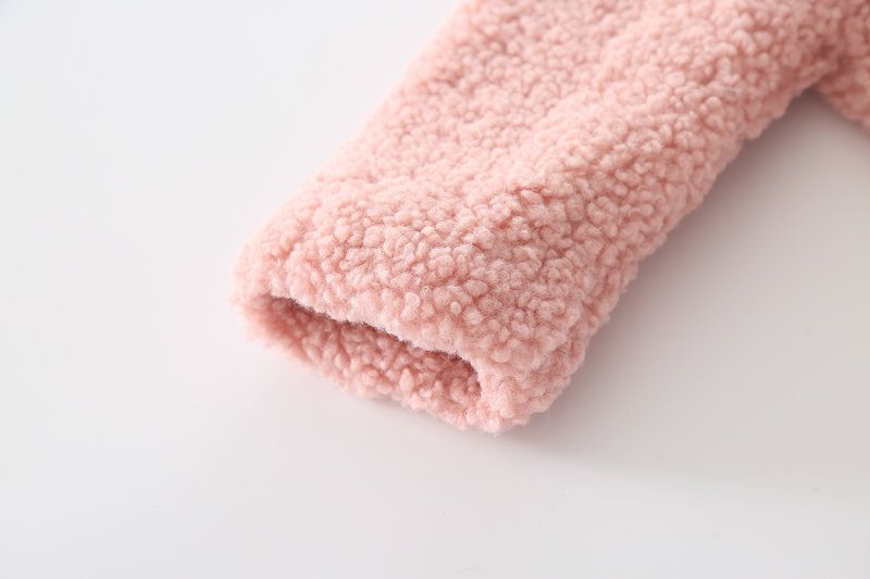 Tüdrukute üleriided beebi lambavillane pikk paks villane mantel_voghion.com