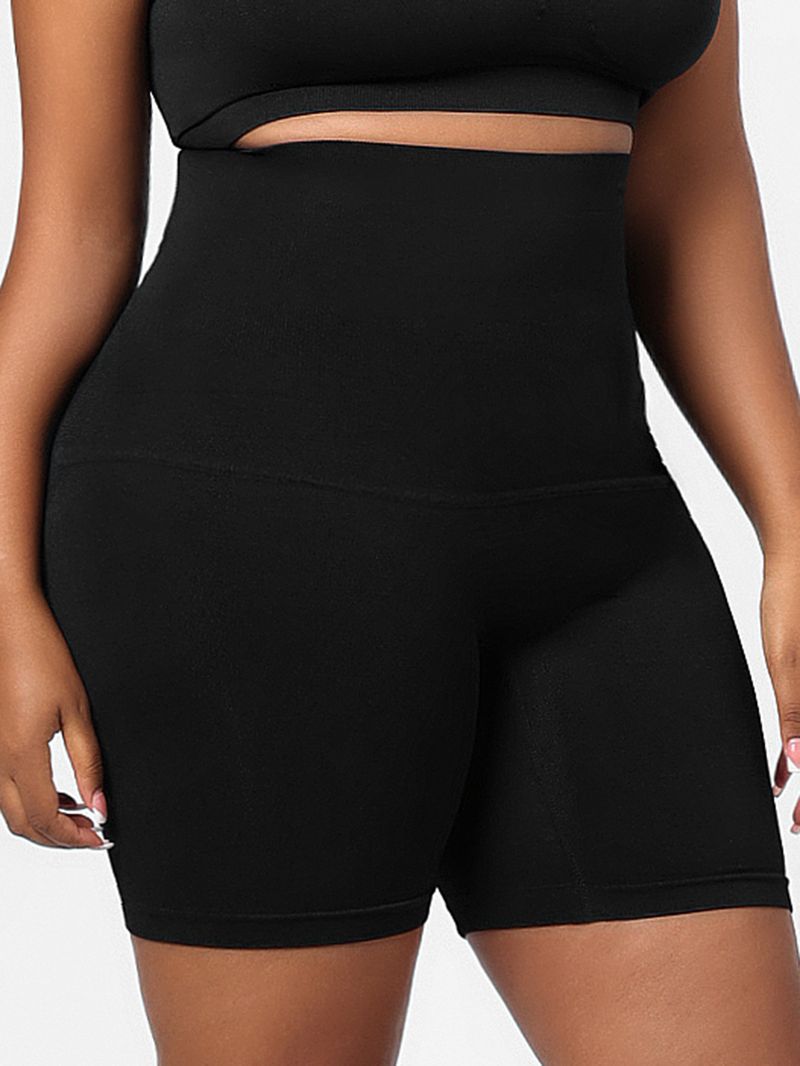 hip lifting and belly tightening pants, enhanced version, belly tightening high waisted safety pants, slimming pants without curling_voghion.com