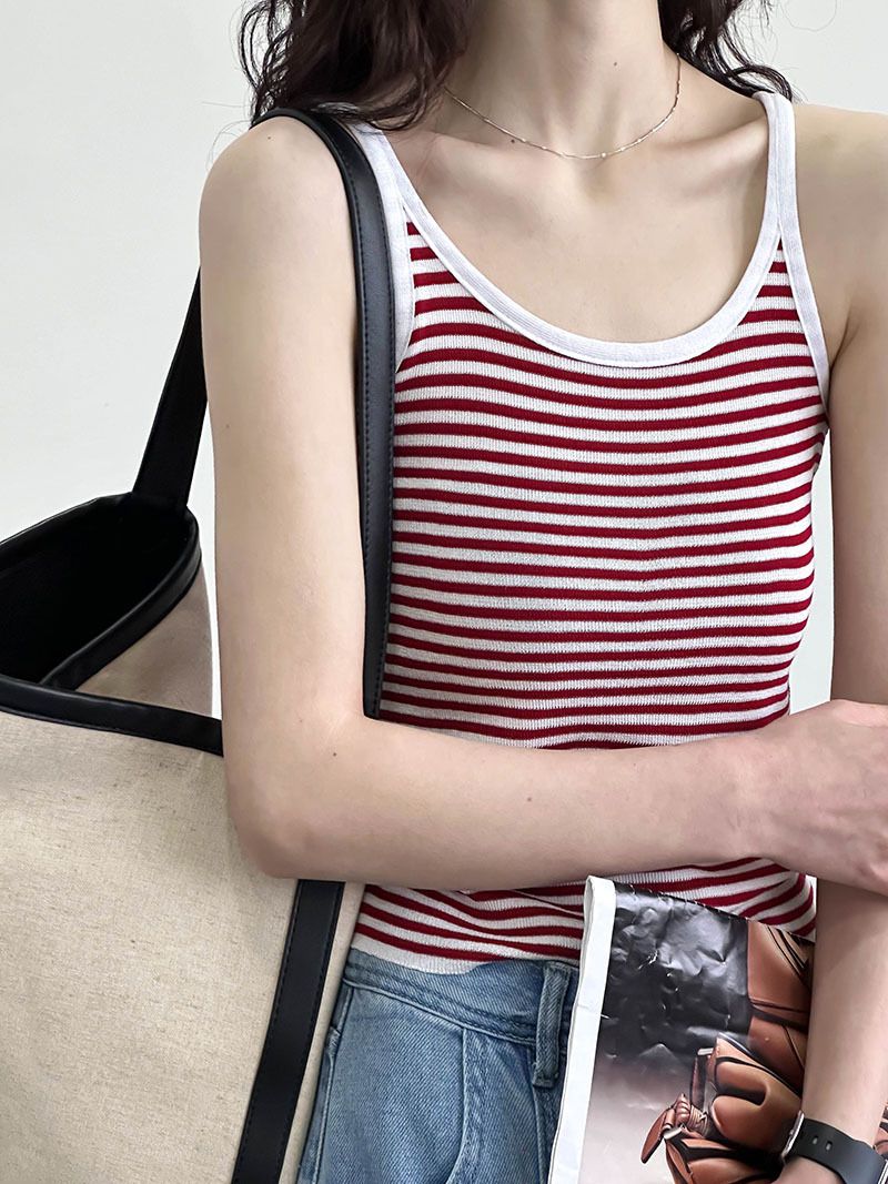 Bretelle snellenti piccole a contrasto di colore dolce e piccante per abbigliamento femminile_voghion.com