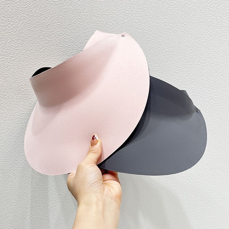 Vasaras skriešanas saules aizsargcepure, sieviešu āra sporta atvērta augšdaļa, saules aizsargcepure, 3D bezgalvas cepures tehnoloģija, bez pēdām, saules cepures tendence_voghion.com