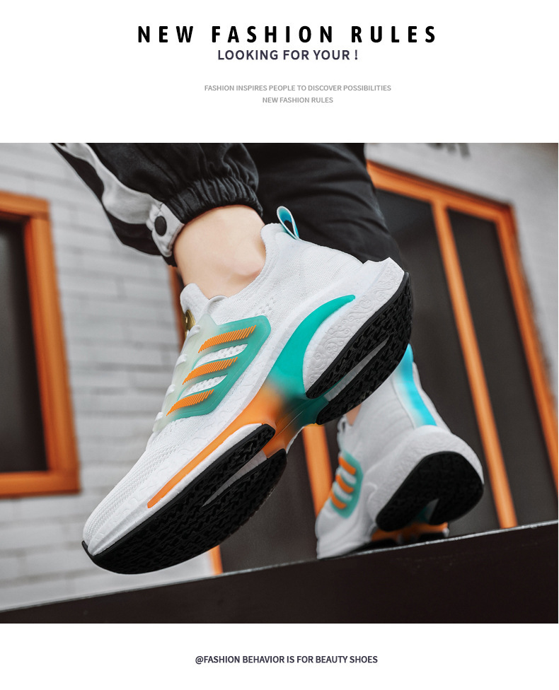 Scarpe da uomo S Nuovi uomini Sport Trendy All Match Mesh traspirante Corsa Casual Cross Border Commercio all'ingrosso_voghion.com
