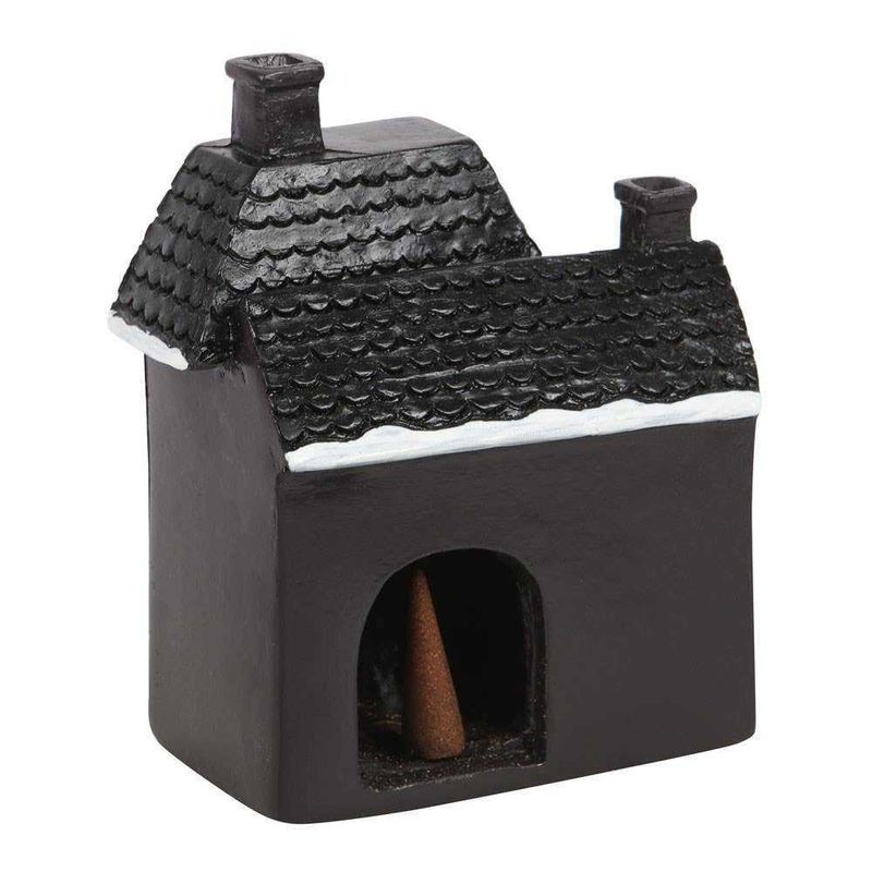 Neu Halloween Weihrauch Brenner Home Party Dekoration Geschenk Schnee Szene Kleine Schwarze Zimmer Harz_voghion.com