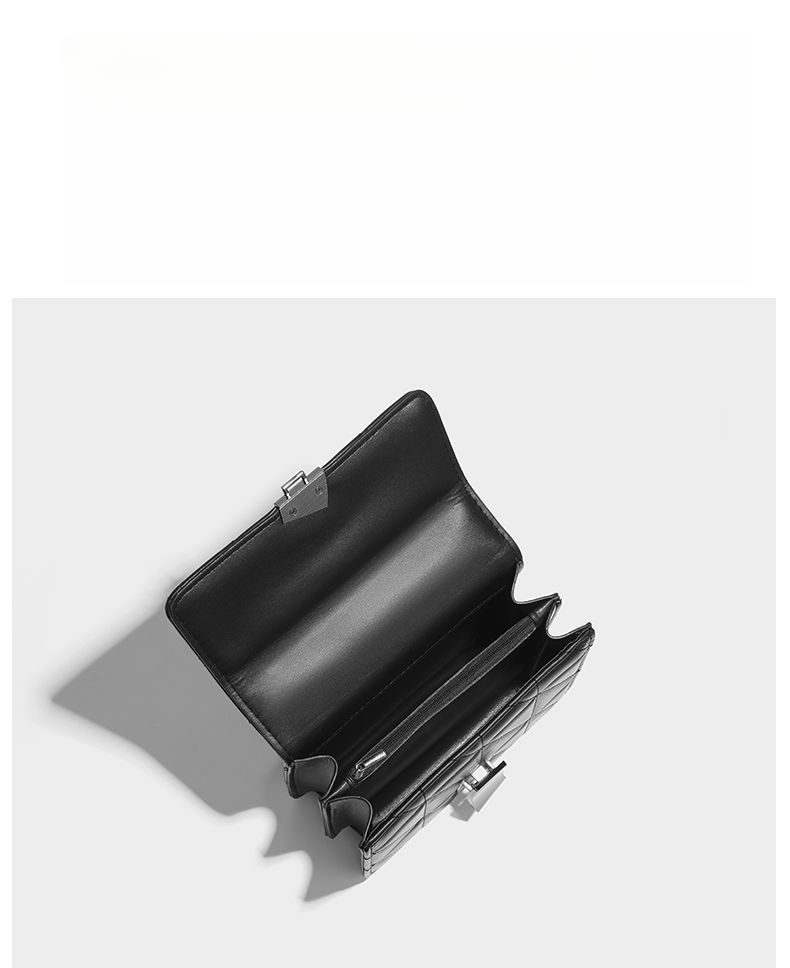 Borsa a tracolla da donna di alta qualità, con catena, 2025, primavera estate, nuova moda, tofu, multifunzionale, trapuntata, piccola borsa quadrata._voghion.com