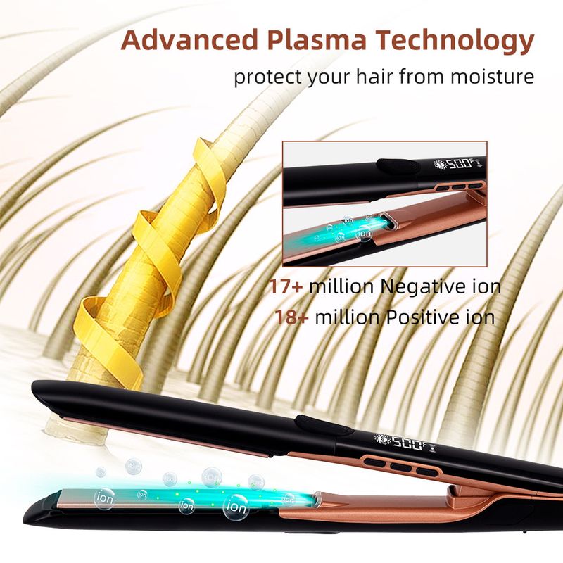 Household Styling And Board, Dual-purpose Electric Clip Curler, Negative Ion High-temperature Vibration Hair_voghion.com