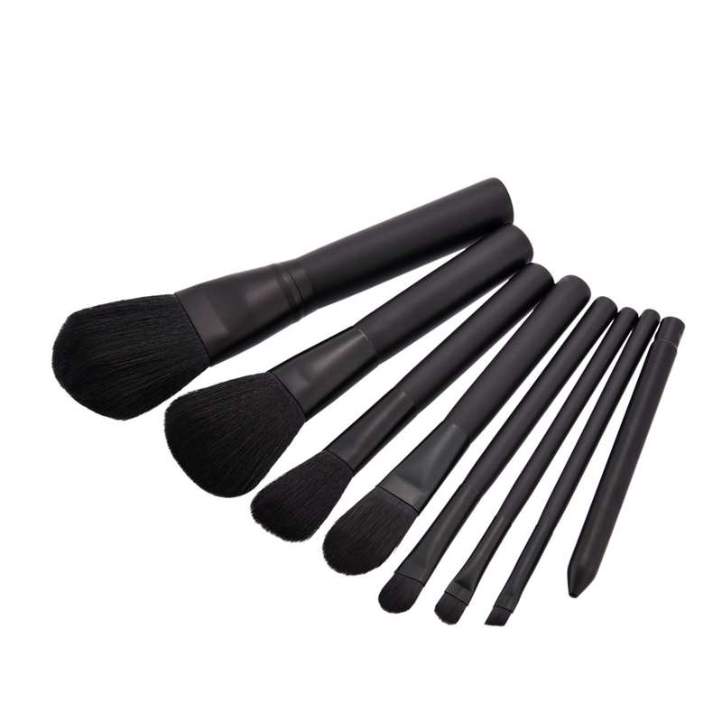 Set di 8 pennelli per trucco strumenti di bellezza Pennello per fondotinta Pennello per cipria sciolta Pennello per ombretto Pennello per labbra GUJHUI_voghion.com