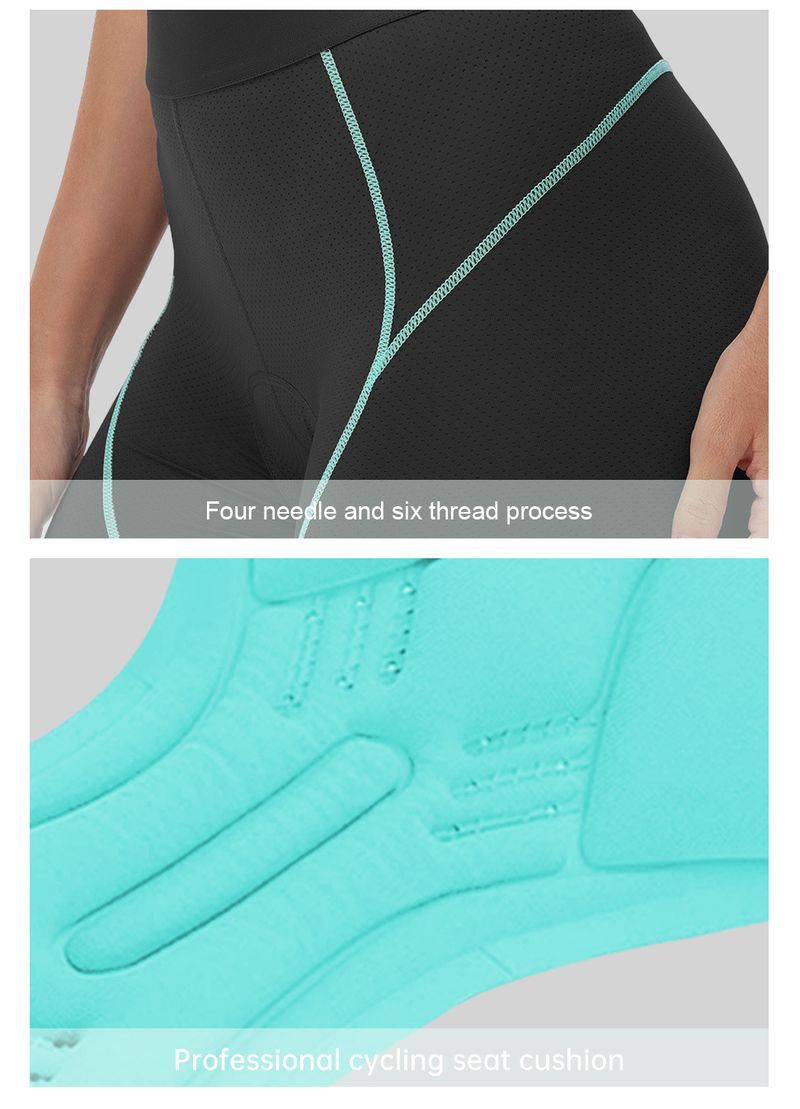 Sous-vêtements d'été 2025, coussinets absorbants en silicone, pantalons très élastiques, vêtements de cyclisme pour femmes_voghion.com