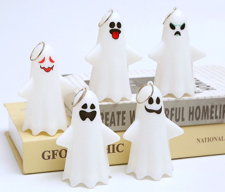 Dekoration Ornament Anhänger Handheld Kleine Geist Nacht Licht Trick-oder-Behandeln Halloween Party Prop_voghion.com
