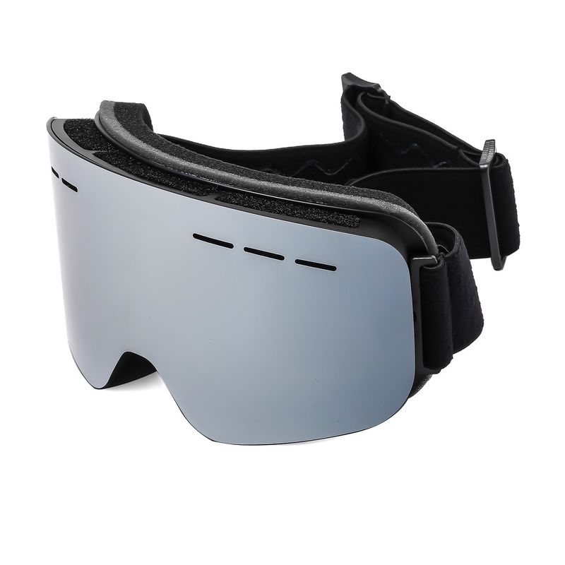 Outdoor Mountaineering Snow Windproof Double Layer Polarized Column Surface Ski Goggles Anti-fog Anti-sand Batch_voghion.com