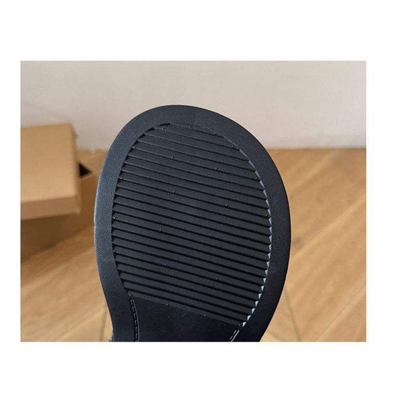 Nischen-Designer-Stil Damen Jeans Tube, 2025 Sommer Neue Dicke Unterseite Mode Schnalle Arbeitsstiefel, Mode Stiefel Mode Vielseitig Casual Täglich_voghion.com