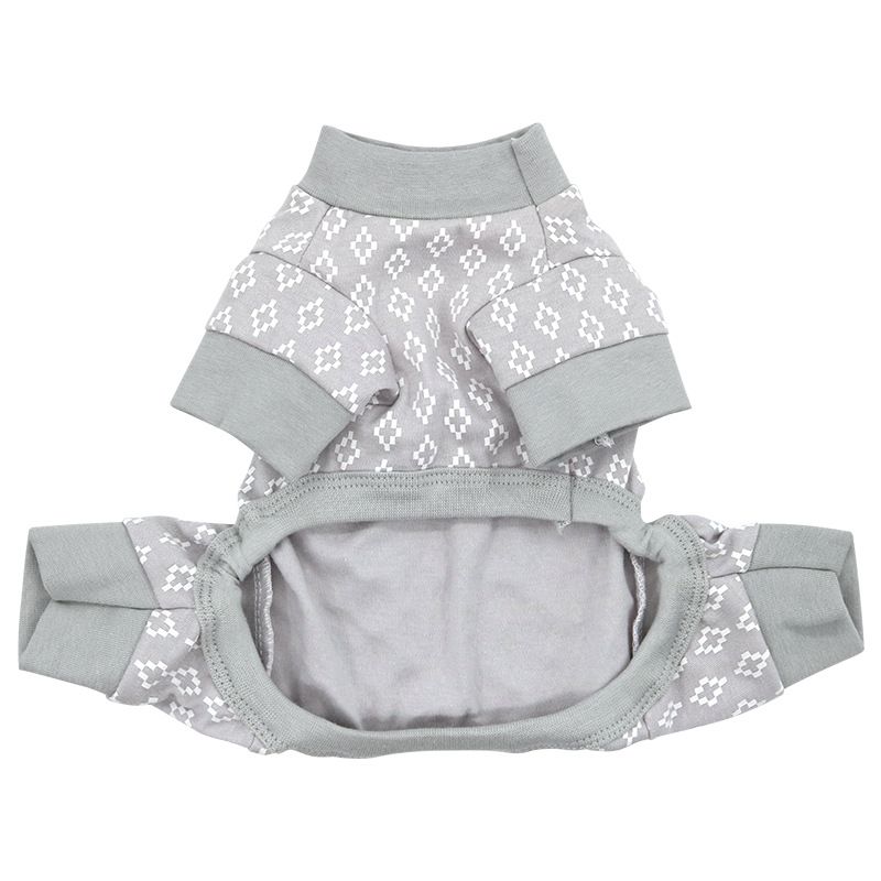 Four-Legged Belly Protection Clothes Spring And Pet Teddy Bichon Pomeranian Cat Small Dog Autumn Pajamas_voghion.com
