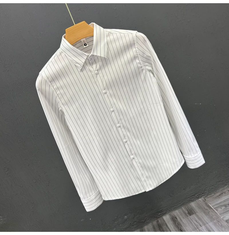 Camicia a maniche lunghe con lettere, ampia, estiva, tendenza, da ragazzo, giacca casual coordinata_voghion.com