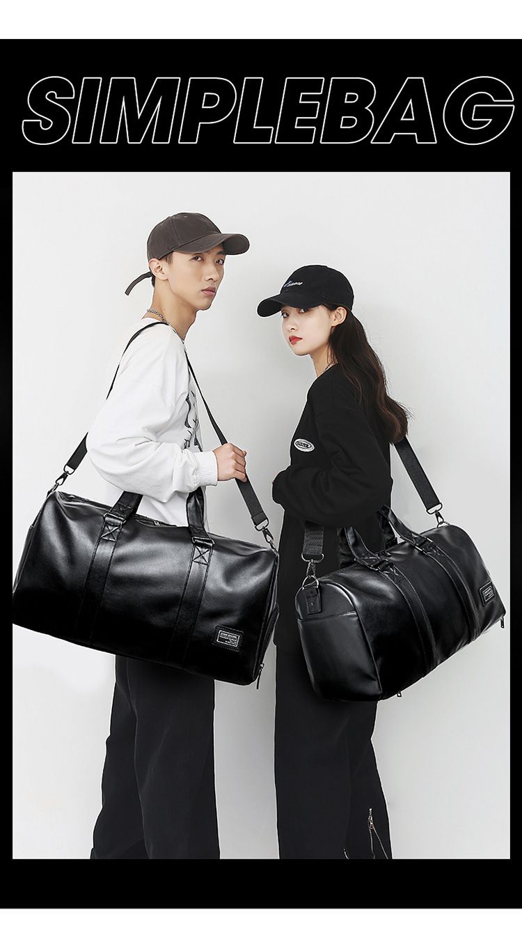 Crossbody-reisrugzak Grote capaciteit Droge en natte scheiding Draagbare fitnesstas Mannelijke korte-afstandsboardtas Hoogwaardige sporttas_voghion.com
