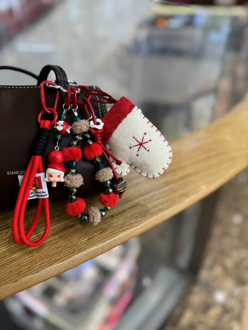 Bag Charms Plush Bag Pendant Cute Doll Pendant High Value Keychain Accessories_voghion.com