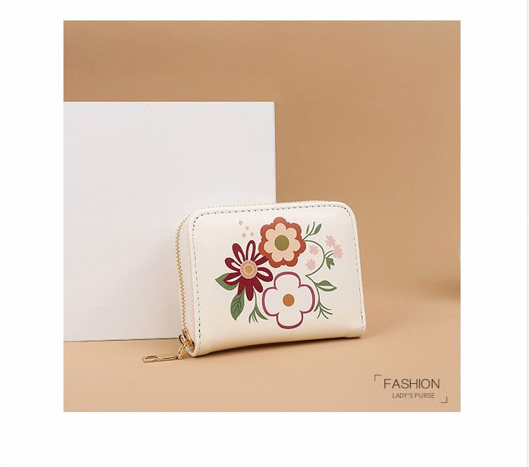 Women’s Bags New Spray Painted Long And Short Card Holder Wallet Wallet Multi Function Coin Purse Female Large Capacity Wallet_voghion.com