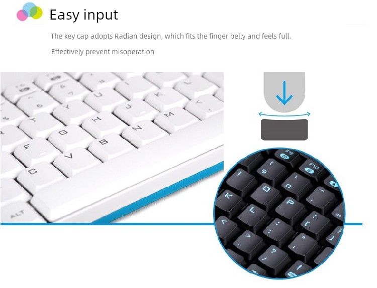 Originele Mofii Mini Set 2.4G Draadloze USB Computer-TV Android Lichtgewicht Muis Toetsenbord_voghion.com