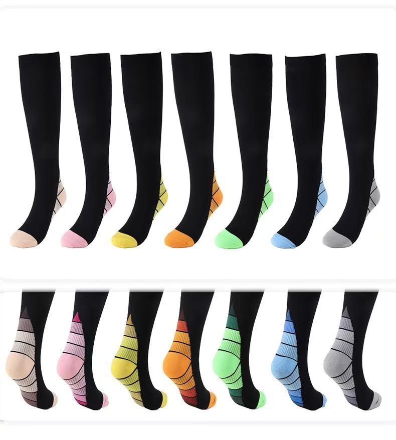 Calzini da calcio, calzini sportivi a compressione, calzini elastici a compressione per le vene, calzini da basket, calzini da ciclismo da uomo e da donna, calzini estivi_voghion.com