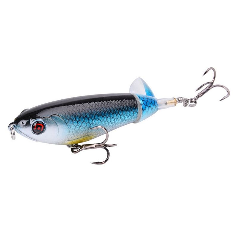 13G 17g Propeller Tractor Hard Bait Floating Pencil Lure Fishing Tackle_voghion.com