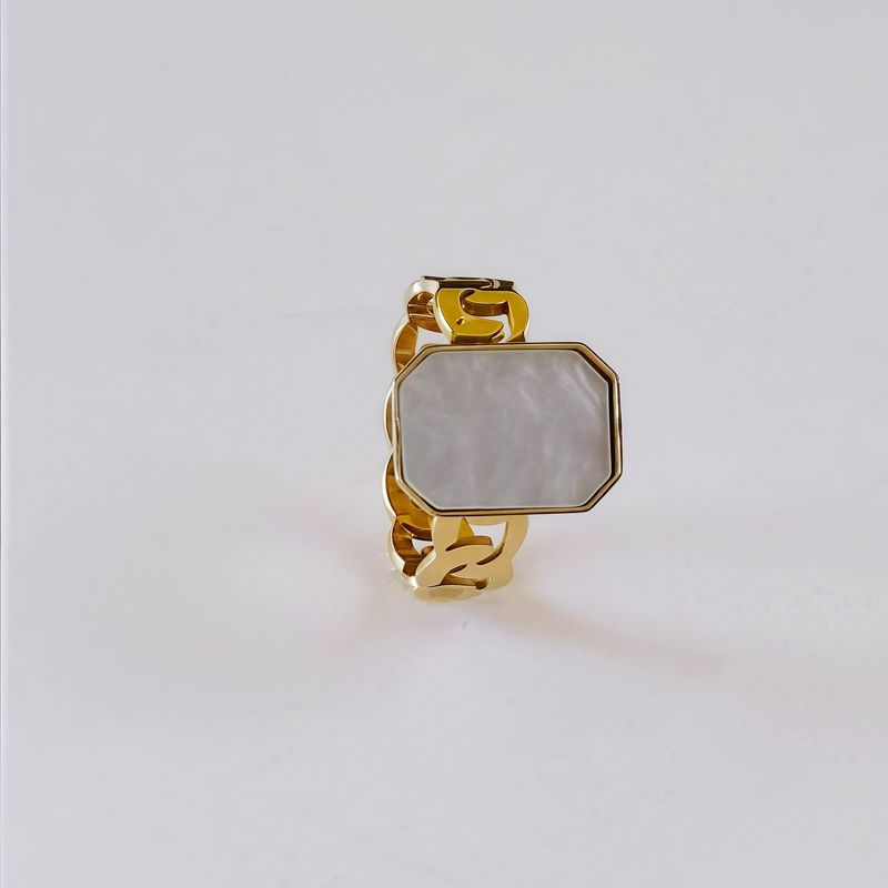 Niche Design High-End Minimalist Style Stainless Steel Zircon Gold-Plated Japanese And Korean Simple Internet Celebrity_voghion.com