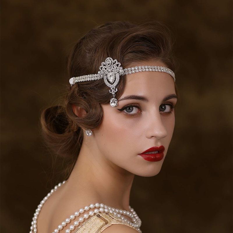 Nuovo ciondolo per sopracciglia con diamanti, accessorio per capelli esagerato con goccia d'acqua sulla fronte, catena alla moda bohémien_voghion.com