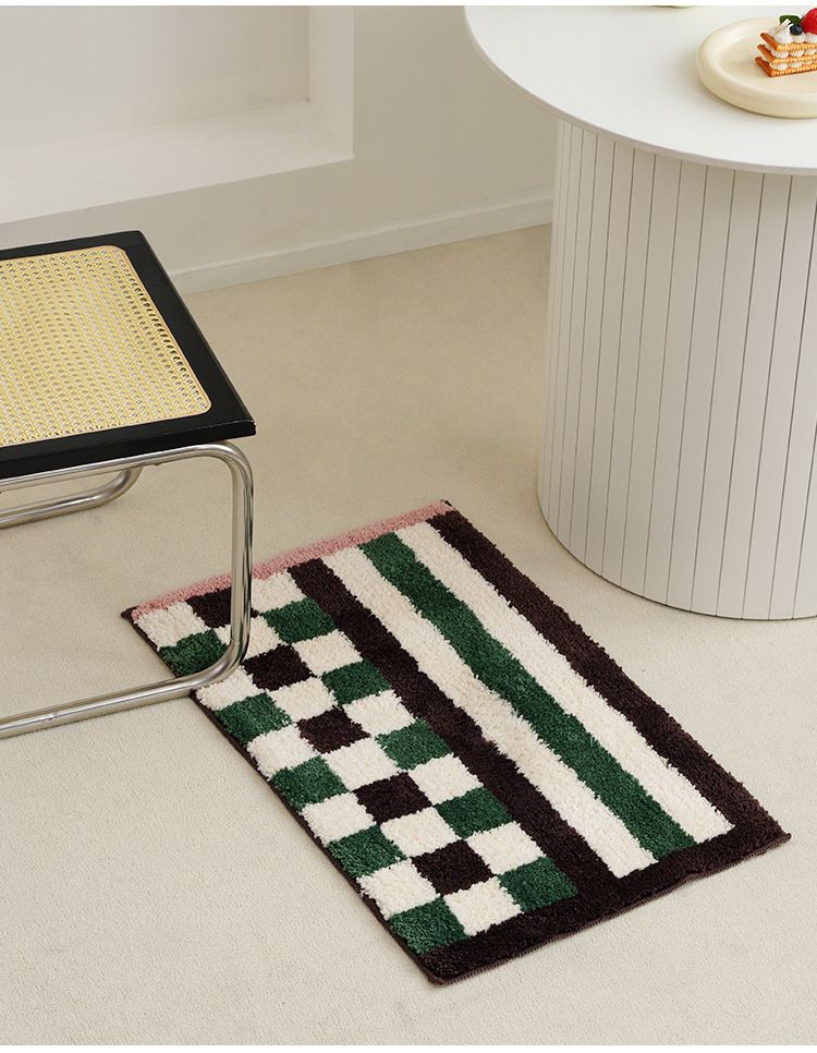 Saugfähige Mikrofasermatten für Badezimmer, WC-Fußmatten für Schlafzimmer und Zuhause, rutschfest_voghion.com