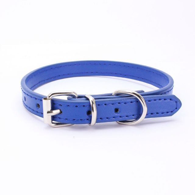 Collare regolabile per cani SHENGMEIYU in pelle di PawParty Store_voghion.com