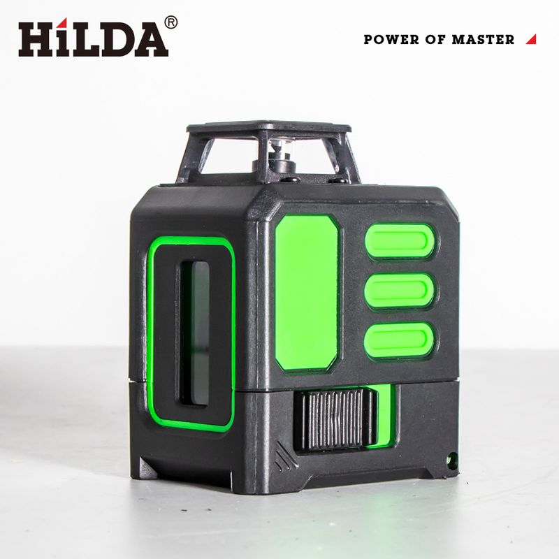 5-Line Self-Leveling Green Beam Laser Level With Magnetic Base & Tripod Mount – High Precision Cross-Line Laser For Construction And DIY_voghion.com