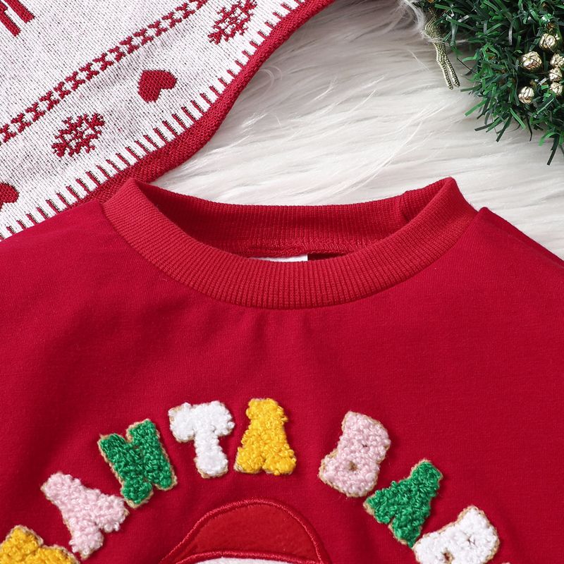 2024 Carino neonato e bambino piccolo abbigliamento per bambini lettera ricamata felpa con cappuccio pantaloni set_voghion.com