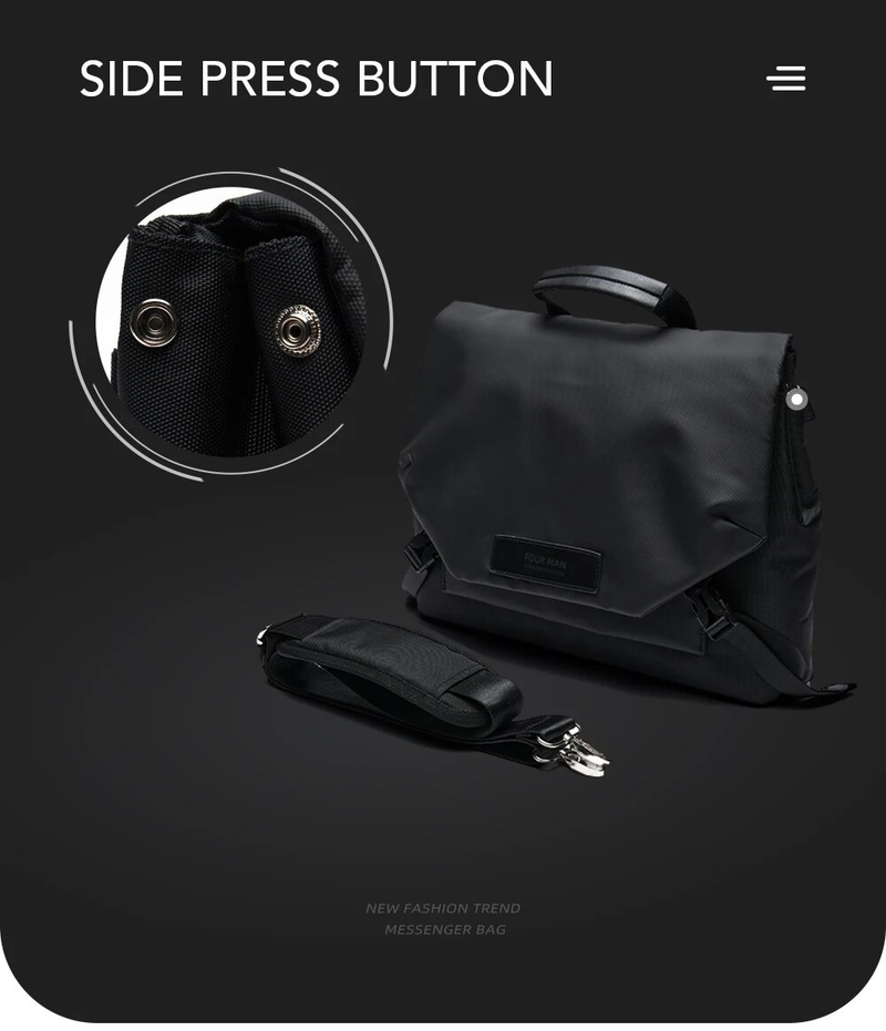 Männer Messenger Taschen Business Crossbody Tasche Grouss Kapazitéit Passend 15 Zoll Laptop Casual Jongen Waasserdicht Schëller Designer_voghion.com