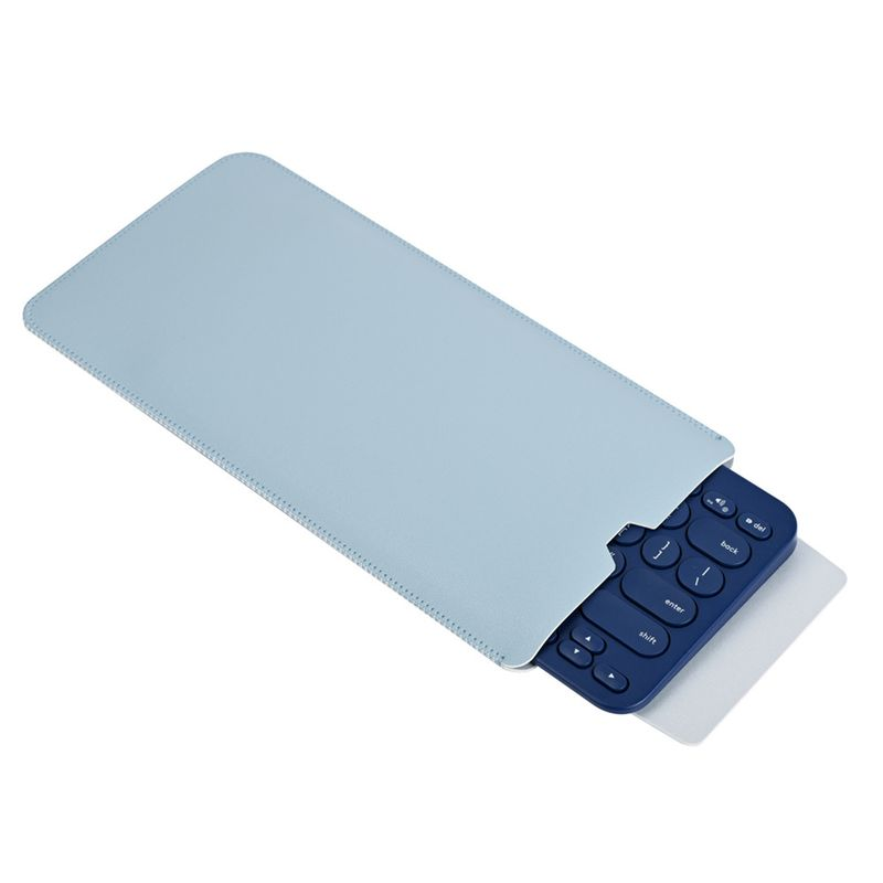 Custodia antipolvere Farfi resistente all'usura, custodia per tastiera in similpelle portatile per Logitech K380_voghion.com