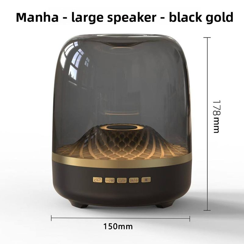 Cross-border Subwoofer Wireless Bluetooth Small Speaker Outdoor Audio Card Voice Broadcast Mini Smart Speaker_voghion.com