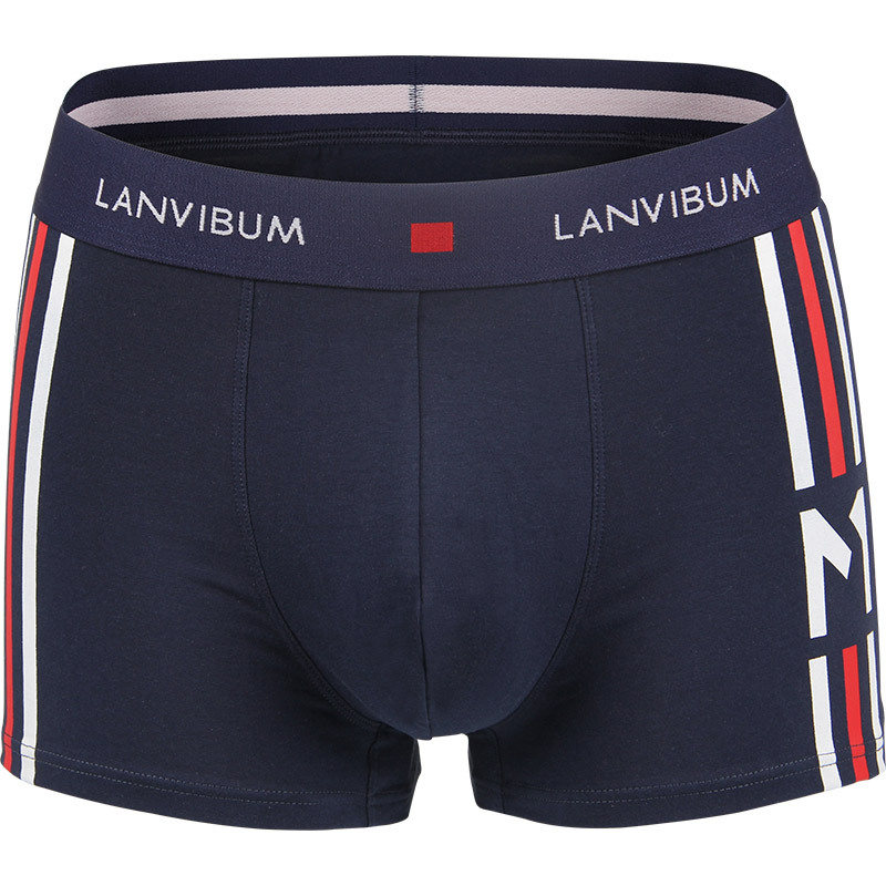 3 Pack Men's Cotton Breathable Comfortable Soft Stretchy Plain Color Boxer Brief_voghion.com