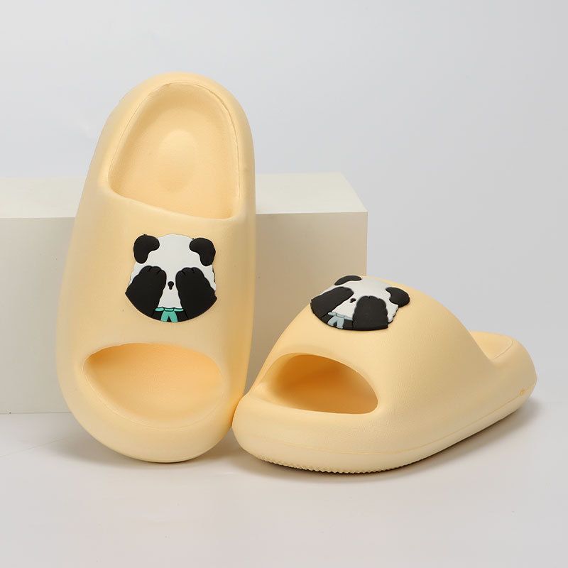 Women's Shoes Unisex Shoes Slippers Cute Cartoon Personality Homedoor Stepping On Shit Eva Thick Soled Sandals Spot_voghion.com