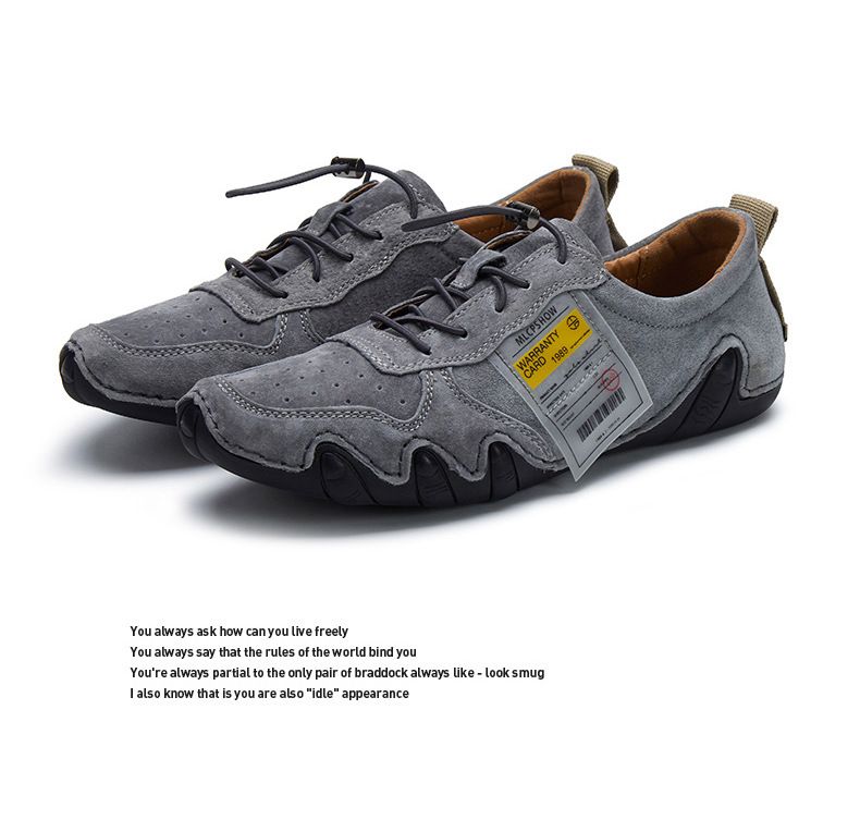 Herrenschuhe Low Top Herren Freizeitschuhe Leder Herren Octopus Herrenschuhe Große Schuhe_voghion.com
