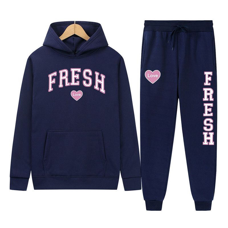 Novo moletom esportivo unissex, conjunto de duas peças, moletom gótico punk rock street_voghion.com