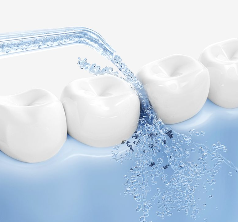 Bilux Electric Irrigator Portable Teeth Cleaner With Storage Nozzle Oral Water Flosser Home Use_voghion.com