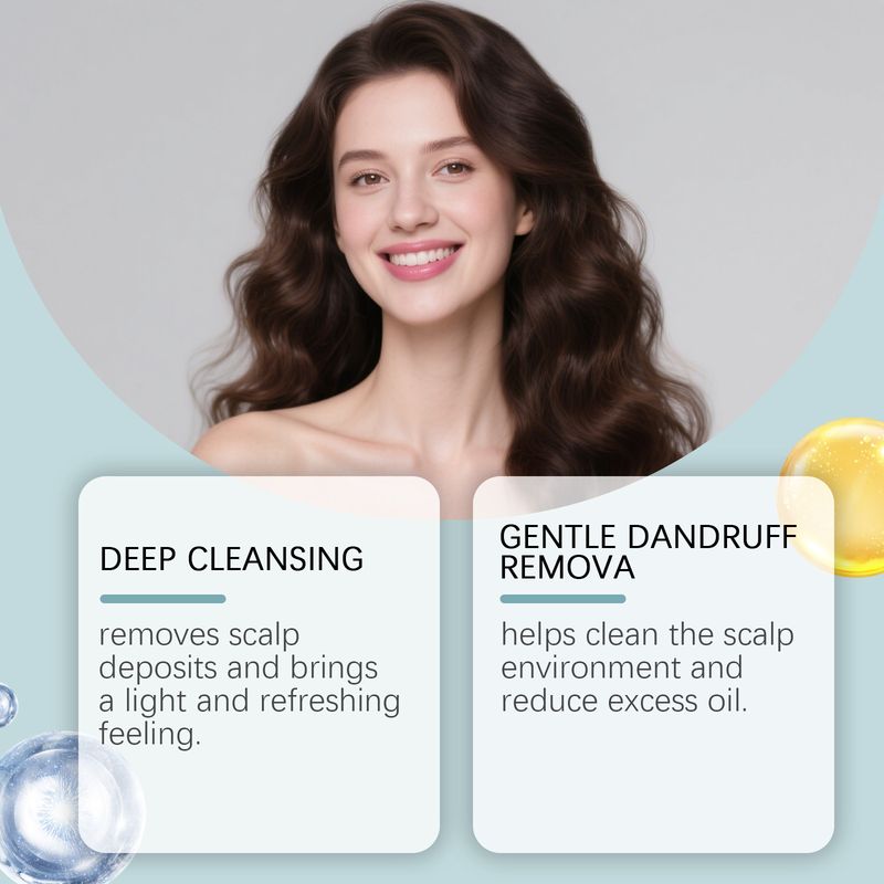 HOEGOA Moisturizing Oil Control Fluffy Hair Refreshing Scalp Scrub Cleansing Cream_voghion.com