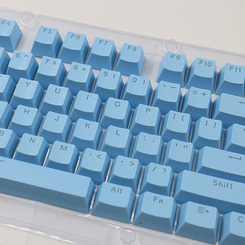 104Pcs Anti-skid Backlit ABS Keycaps Mechanical Keyboard Key Caps for PC Computer_voghion.com