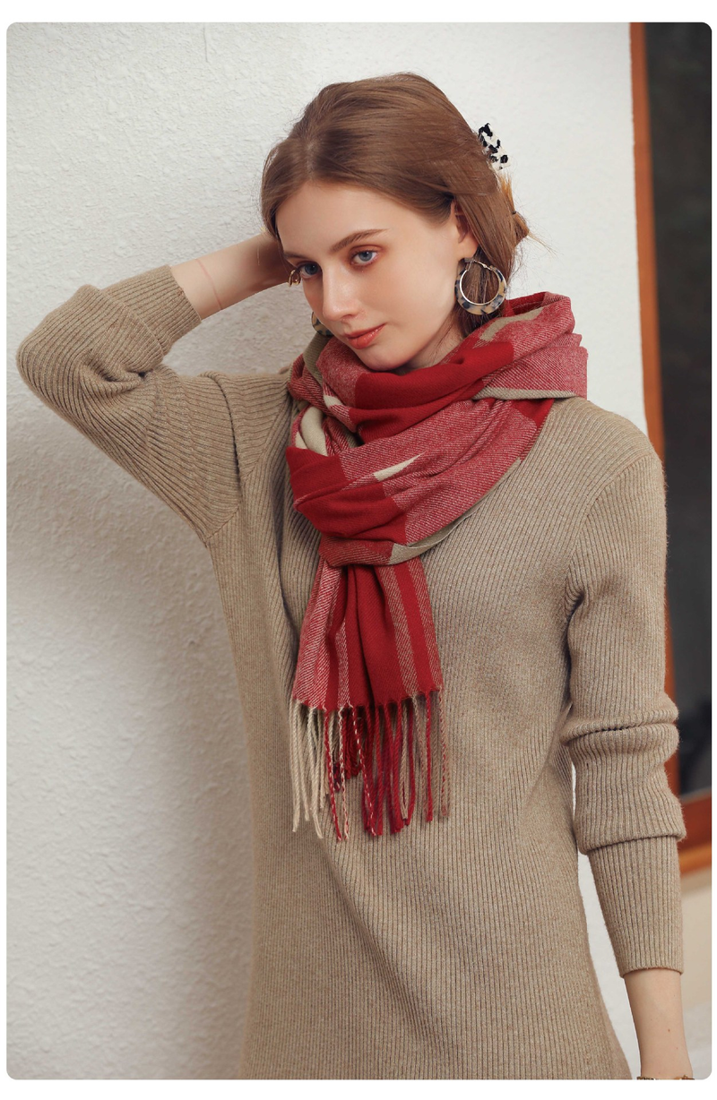 Winter Frauen Deqing Seide Plaid Schal Kaschmir 2025 Neue Verdickt Warme_voghion.com