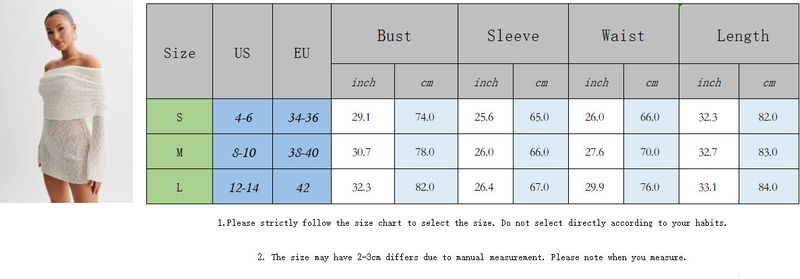 Vestido de otoño/invierno 2024 para mujer, sexy, de manga larga, con un solo hombro, falda corta._voghion.com