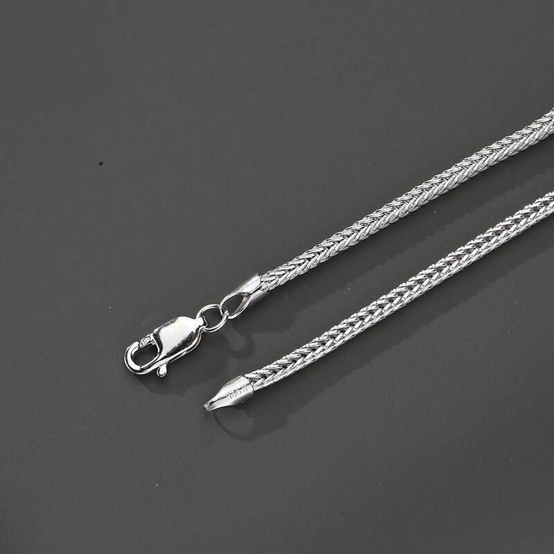 Fox Tail Korean Style Ins Trend Simple Thin Hip-Hop Personality Niche Light Luxury High-End Round Snake Bone Men's_voghion.com