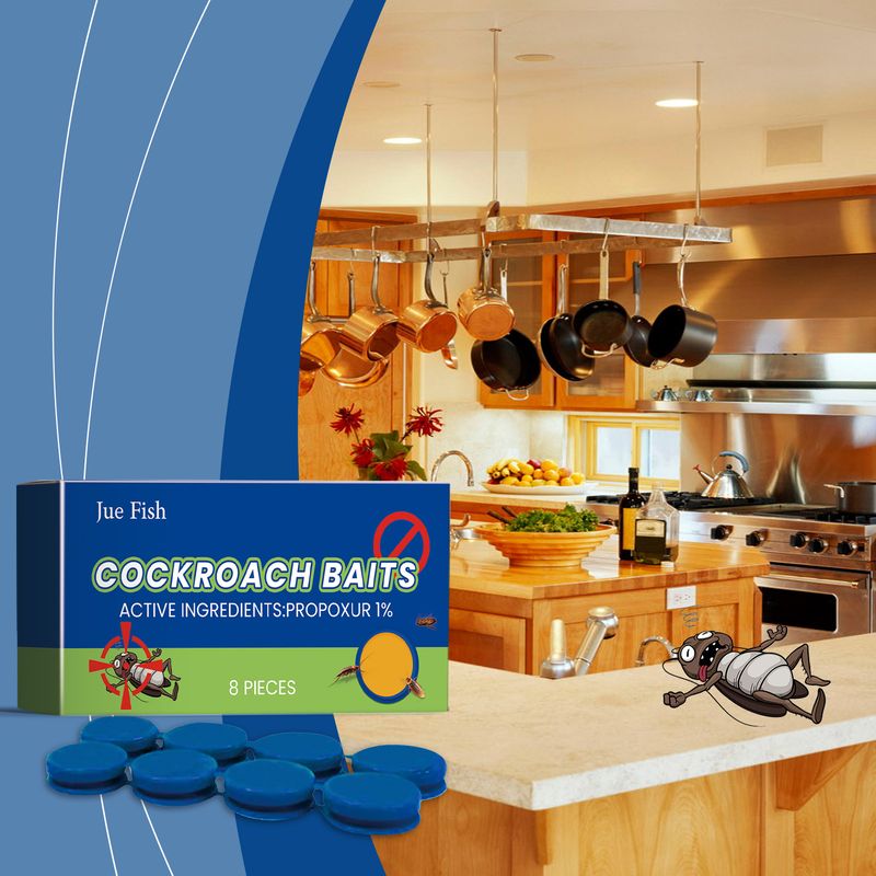 Jue-Fish Cockroach Bait, Cockroach Home Type Effective Cockroach Kill Kitchen Cockroach Paste Cockroach Kill Glue Bait_voghion.com