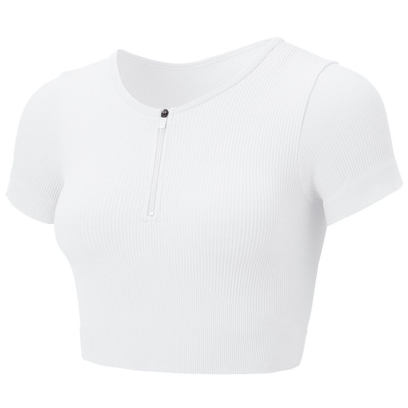 LazyZoom Ins Running Fitness Yoga Élastique Gilet Zippé Cordon Pantalon Manches Longues Ensemble Cinq Pièces Femme_voghion.com