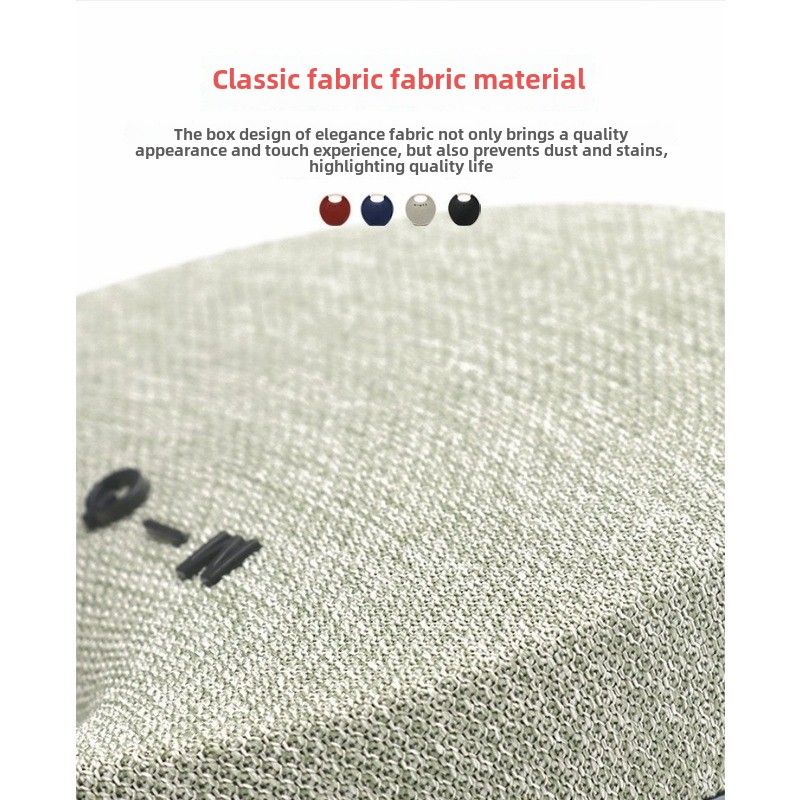 Bluetooth skaļrunis Fabric pārnēsājams zemfrekvences skaļrunis galda mini mazs audio mazs satelīta skaļrunis_voghion.com