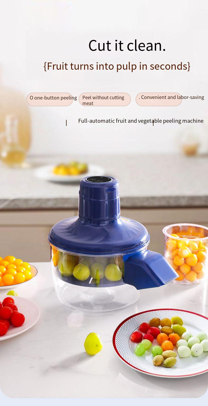 Pelador de uvas eléctrico automático para pelar frutas y verduras._voghion.com