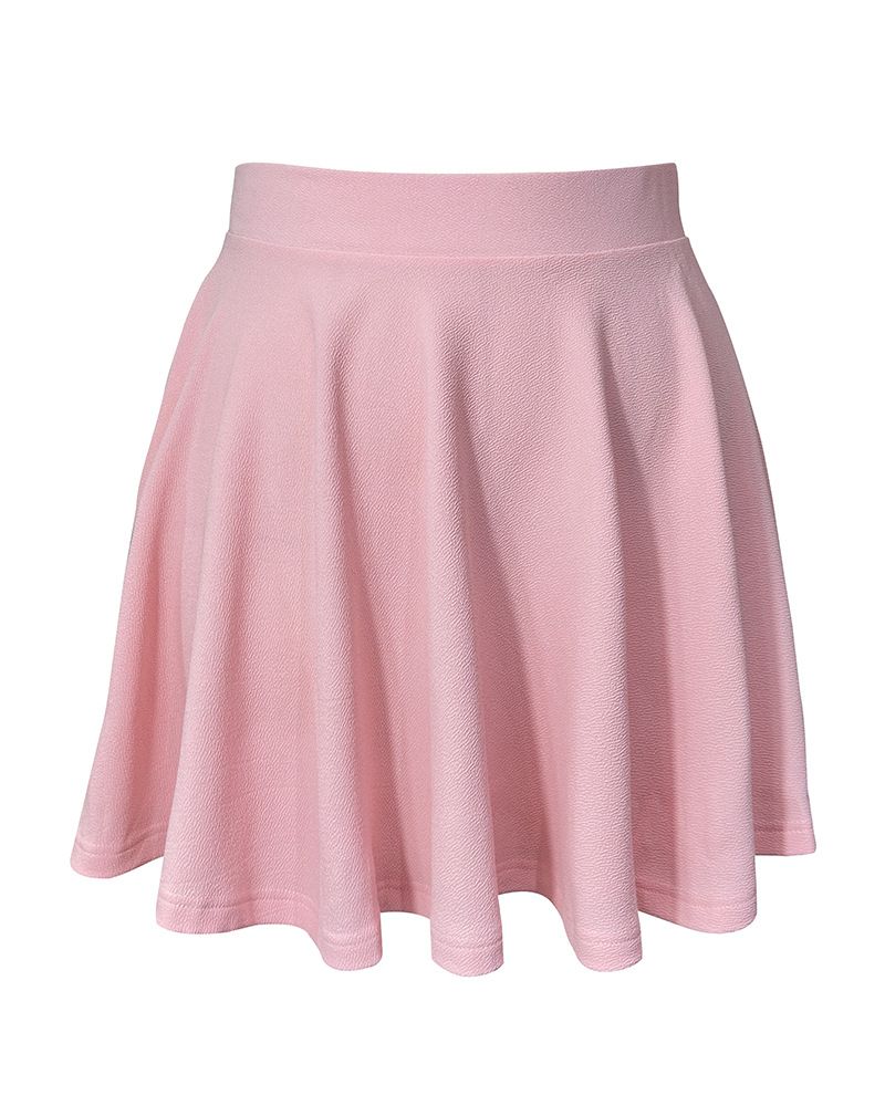 Saia feminina tamanho grande bolha elástica emenda renda bainha saia curta feminina tamanho grande_voghion.com