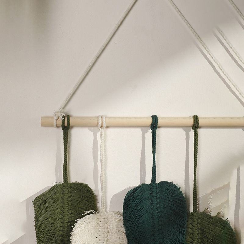 Stile nordico, nuovo regalo fatto a mano, arazzo in cotone intrecciato, decorazione per camera da letto, comodino, parete, pendente per la casa_voghion.com